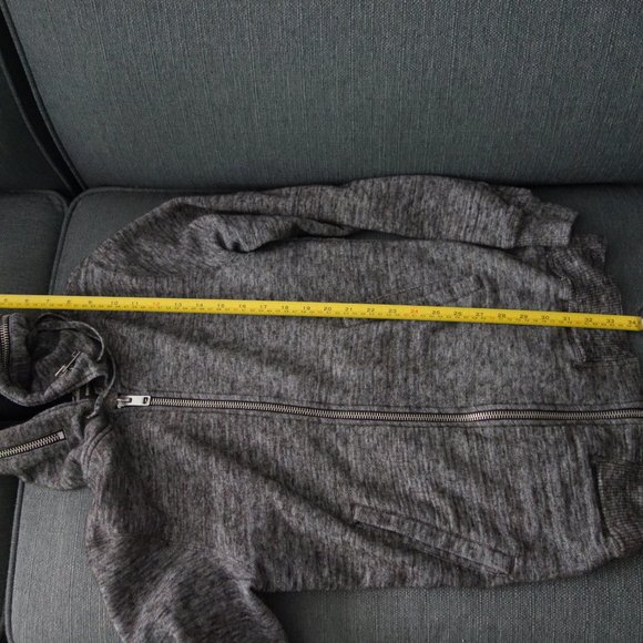 Diesel Grey Zip Up Hoodie Size S - Picture 12 of 16